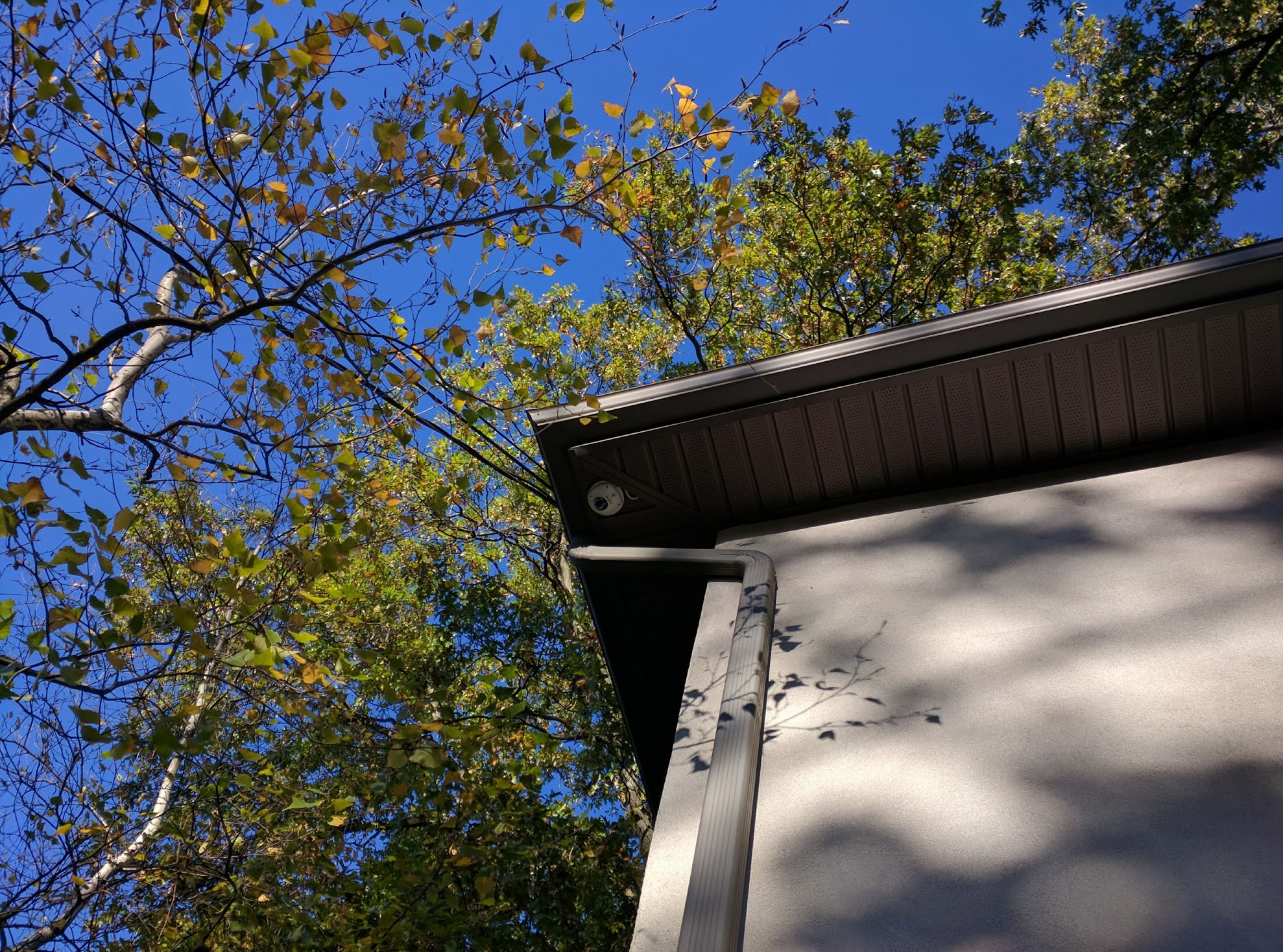 Exterior Camera Installation White House Corner 1 - IT Electrician Project Photo