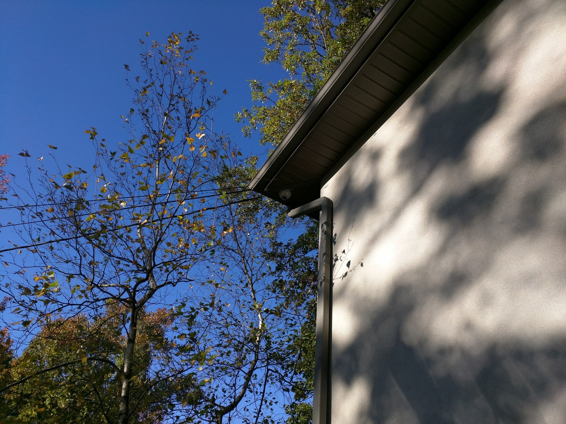 Exterior Camera Installation White House Corner 2 - IT Electrician Project Photo