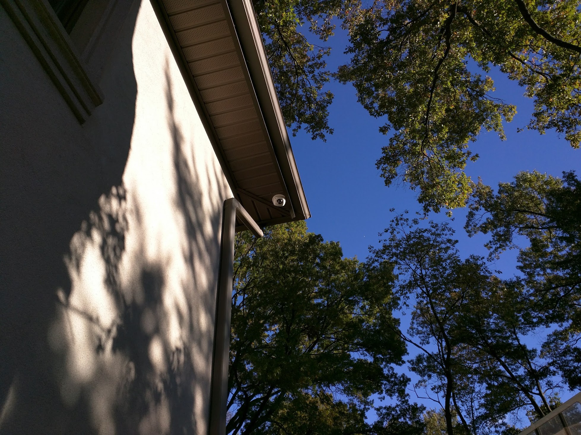 Exterior Camera Installation White House Corner 3 - IT Electrician Project Photo